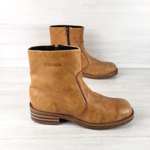 Durango Hide Out Leather Moto Boots Size 11EE